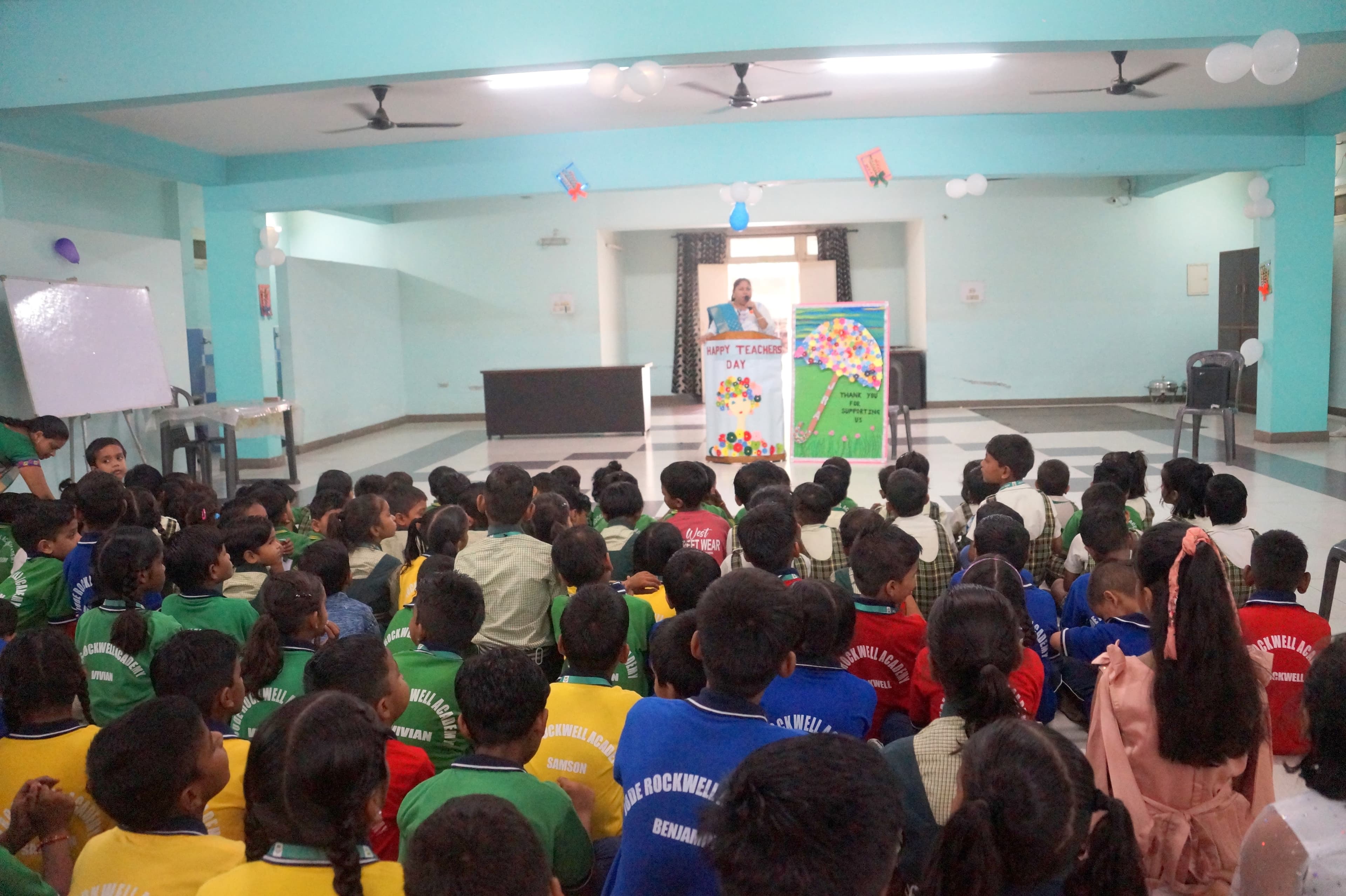 Campus activities at Jude Rockwell Academy